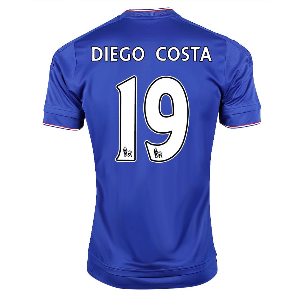 Camiseta 1ª Chelsea 2015/2016 Diego Costa Azul - Fútbol Factory