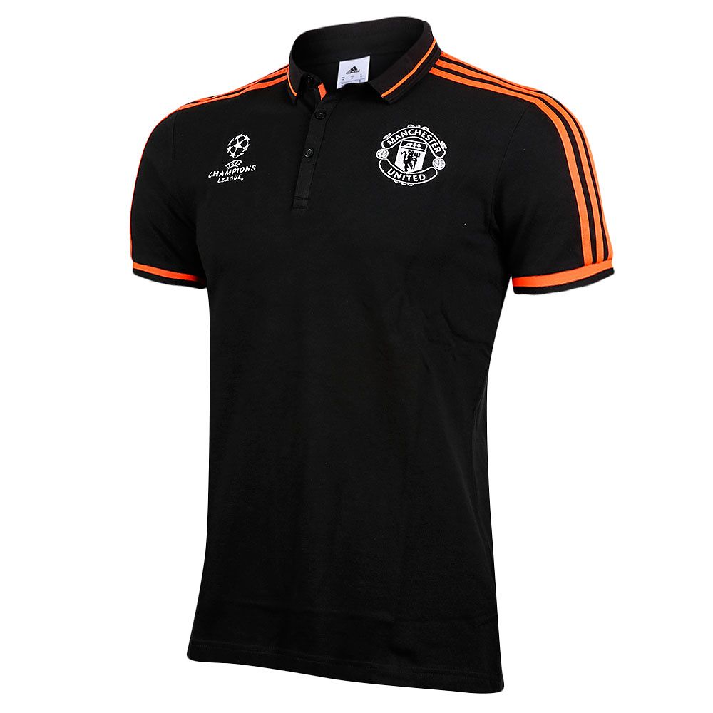 Polo Manchester United 2015/2016 UCL Negro  - Fútbol Factory