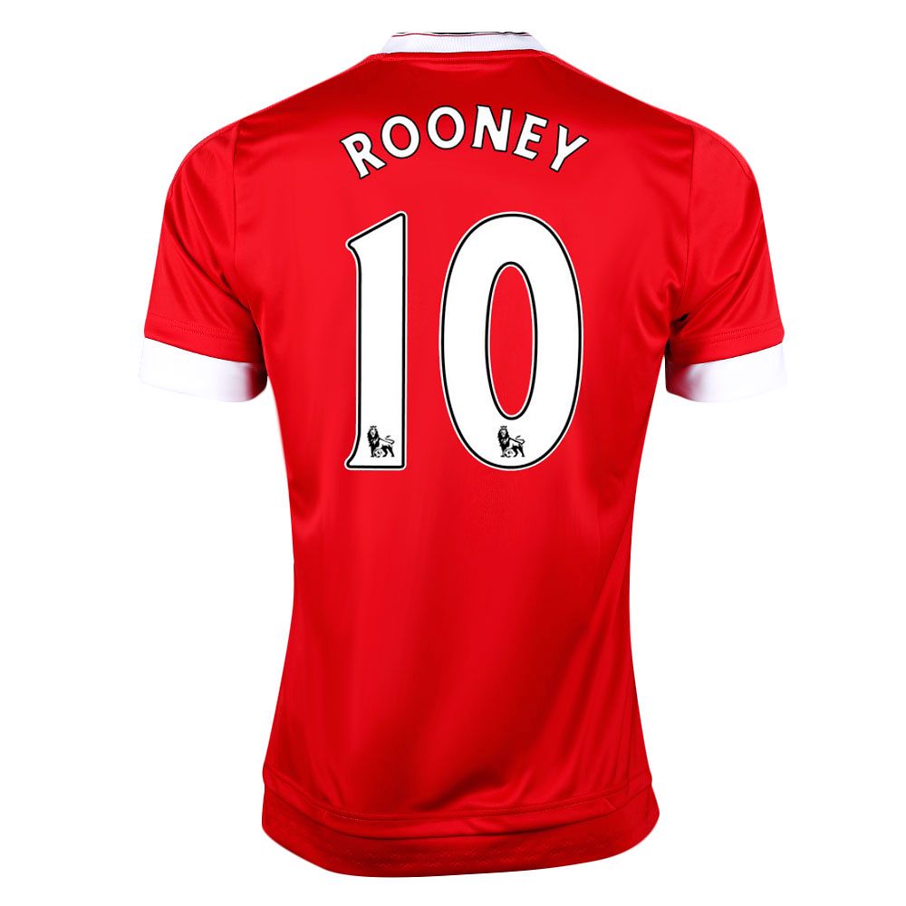 Camiseta 1ª Manchester United 2015/2016 Rooney Rojo - Fútbol Factory