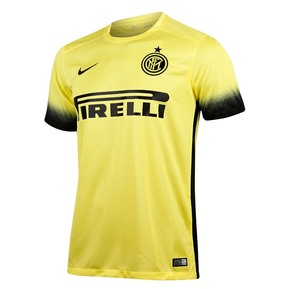 Camiseta 3ª Inter de Milán 2015/2016 UCL Amarillo  - Fútbol Factory