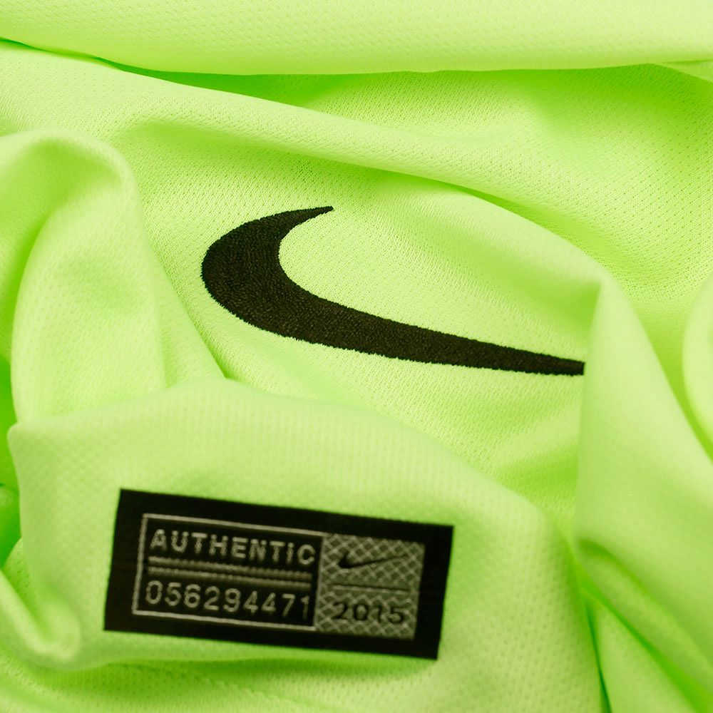 Camiseta 3ª Manchester City 2015/2016 UCL Verde - Fútbol Factory