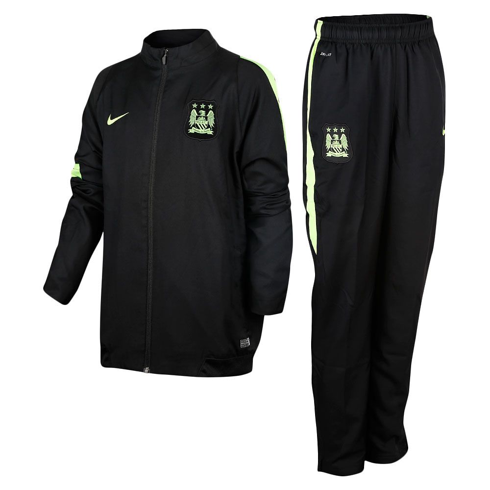 Chándal Manchester City 2015/2016 UCL Negro - Fútbol Factory