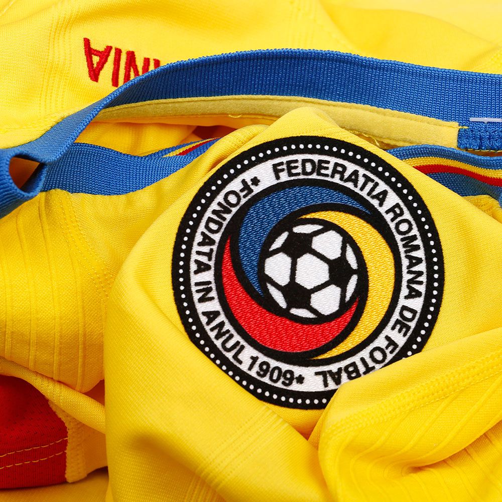 Camiseta 1ª Rumania Eurocopa 2016 Amarillo - Fútbol Factory