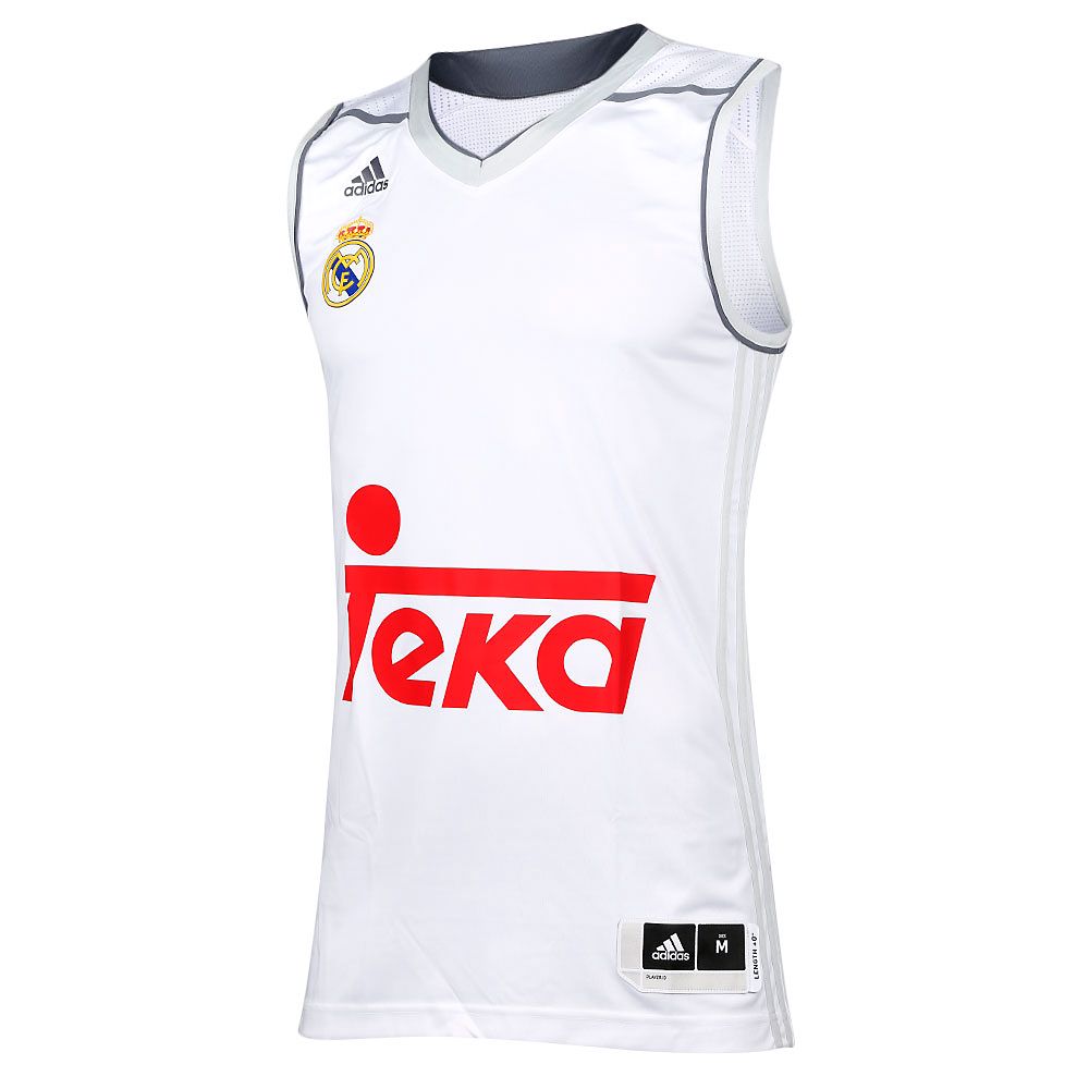 Camiseta 1ª Real Madrid 2015/2016 Baloncesto Blanco - Fútbol Factory