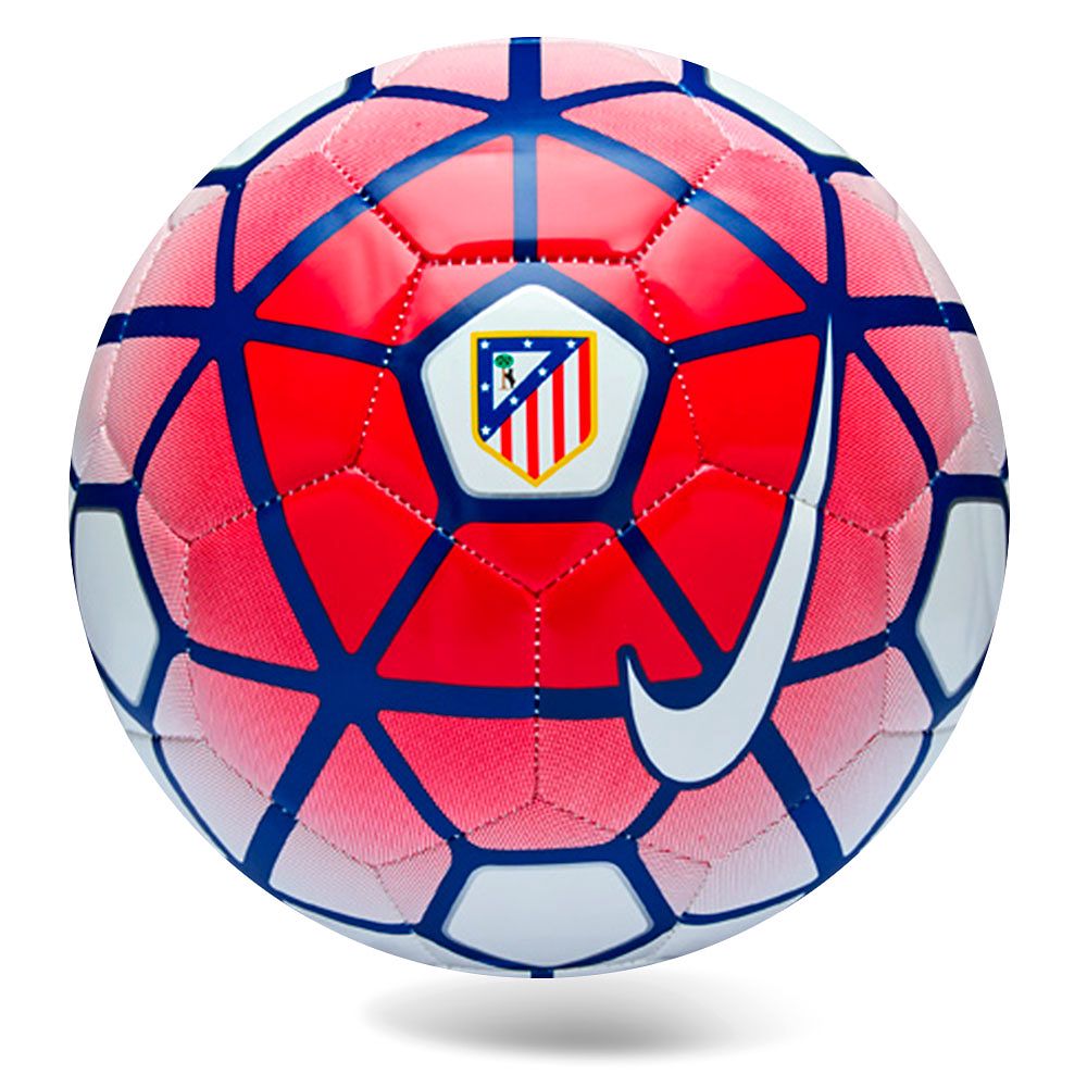 Balón de fútbol 7 Pitch Atlético de Madrid 2015/2016 Blanco - Fútbol Factory