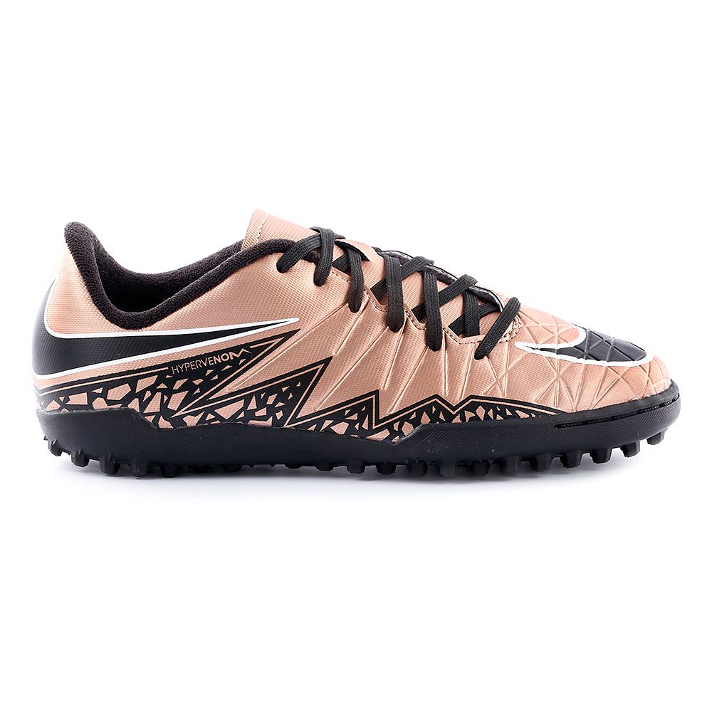 Botas de fútbol Hypervenom Phelon II Multitaco Junior Bronce - Fútbol Factory