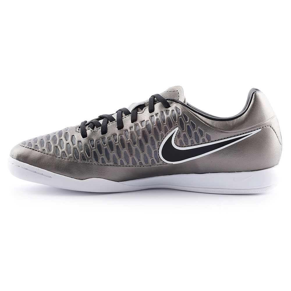 Zapatillas de Fútbol Sala Magista Onda IC Gris Negro - Fútbol Factory