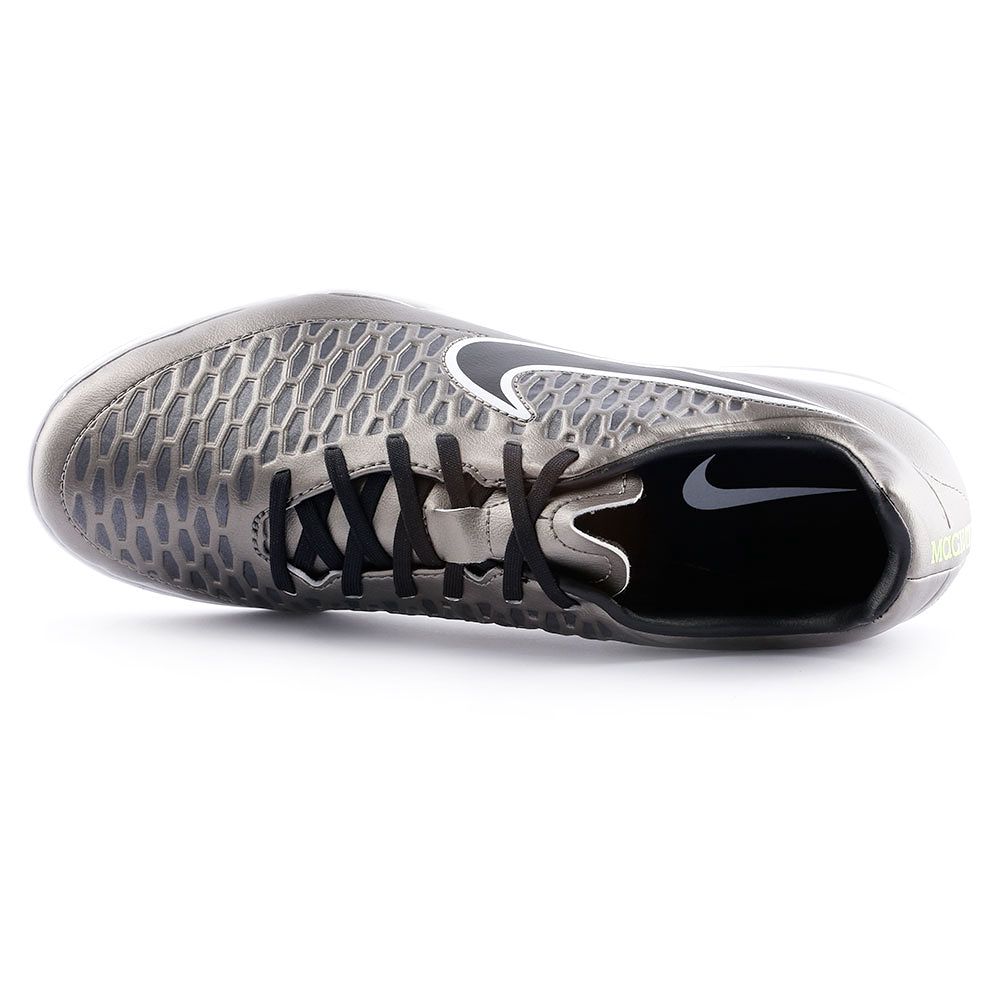 Zapatillas de Fútbol Sala Magista Onda IC Gris Negro - Fútbol Factory