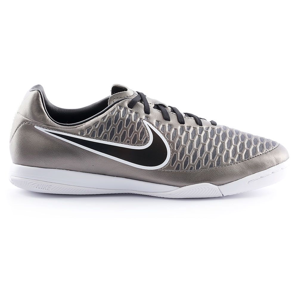 Zapatillas de Fútbol Sala Magista Onda IC Gris Negro - Fútbol Factory