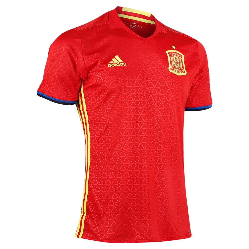 Camiseta 1ª España Eurocopa 2016 Rojo - Fútbol Factory
