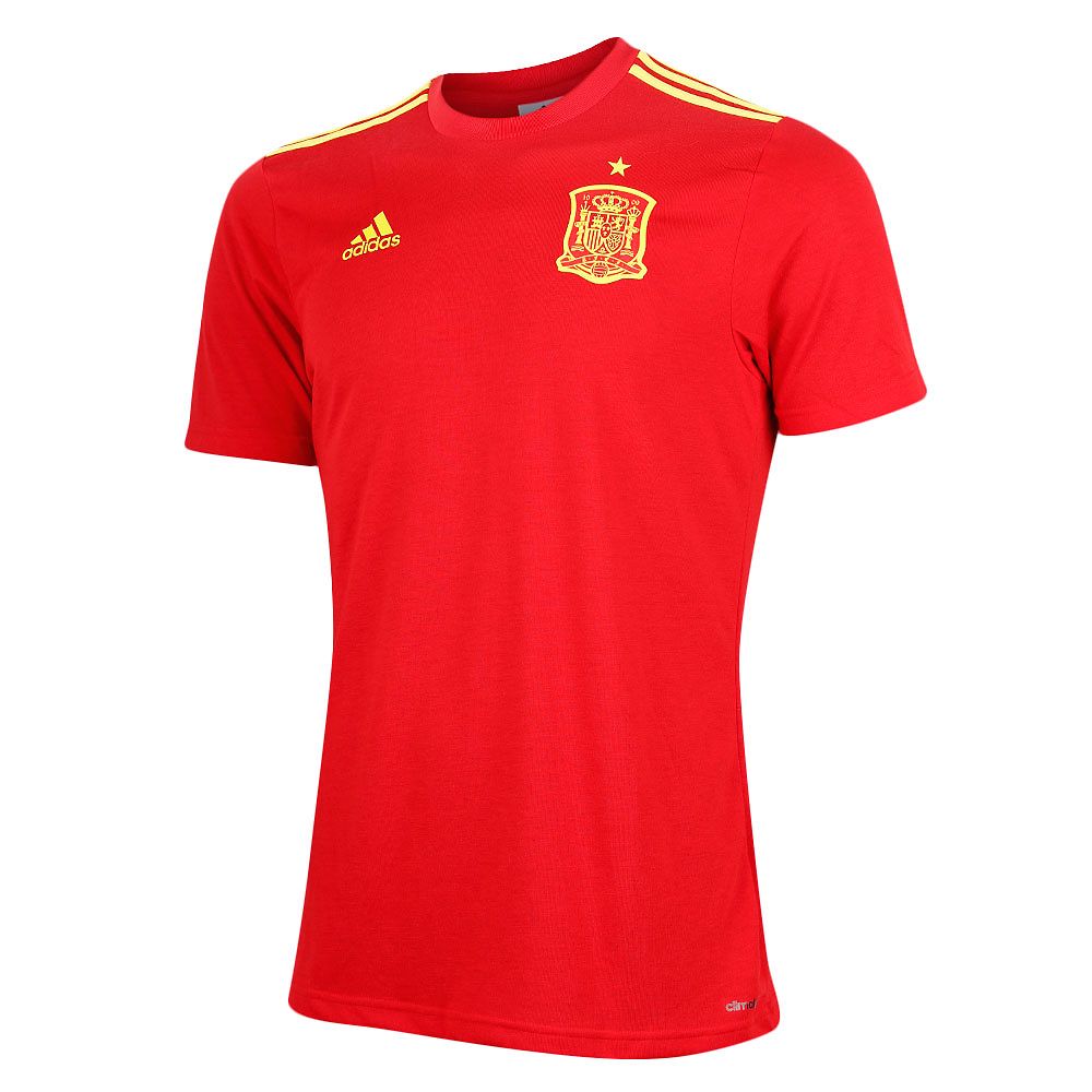 Camiseta España Eurocopa 2016 Aficionado Rojo  - Fútbol Factory