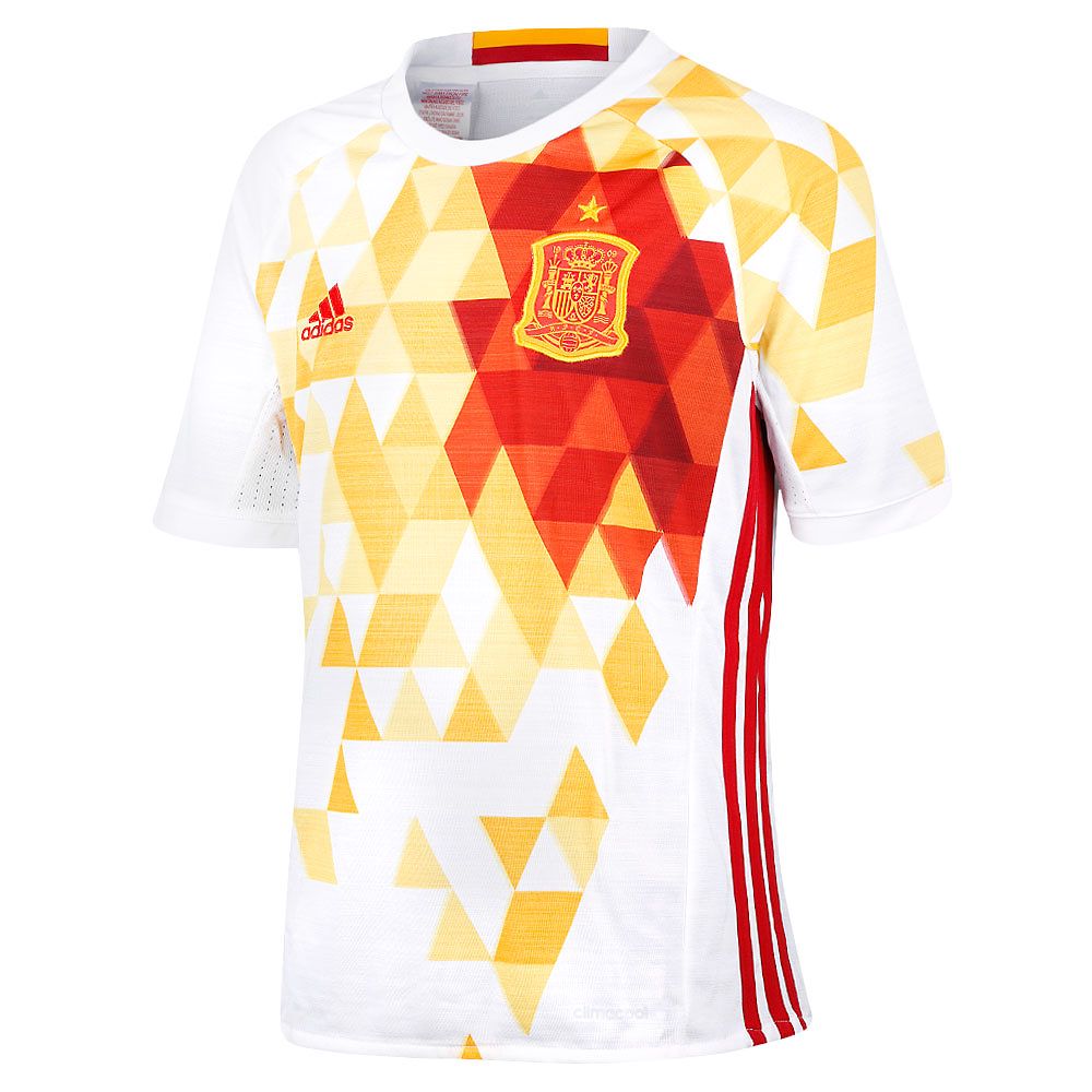 Camiseta 2ª España Eurocopa 2016 Junior Blanco - Fútbol Factory