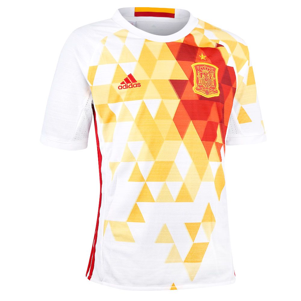 Camiseta 2ª España Eurocopa 2016 Junior Blanco - Fútbol Factory