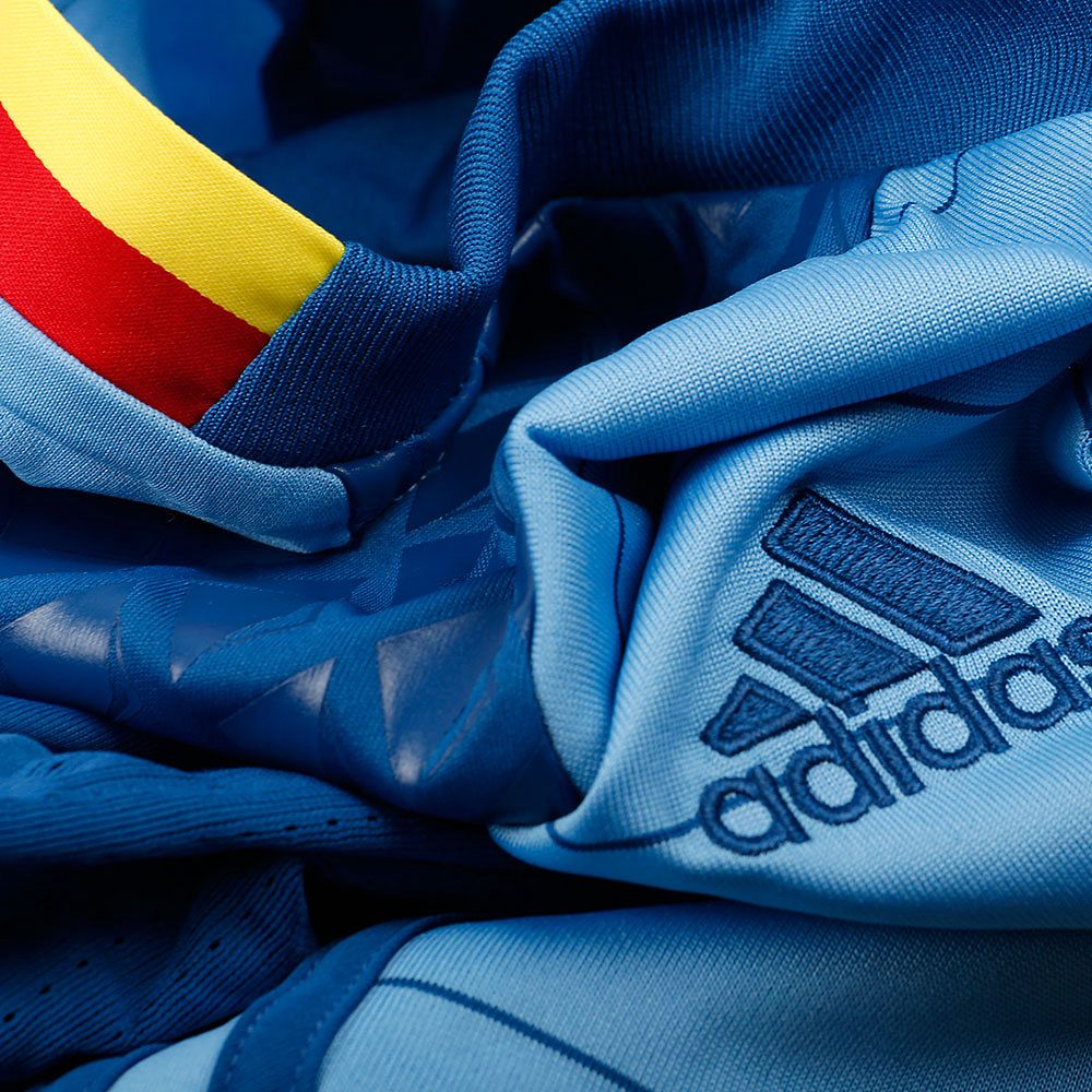 Camiseta 1ª España Eurocopa 2016 Portero Azul - Fútbol Factory