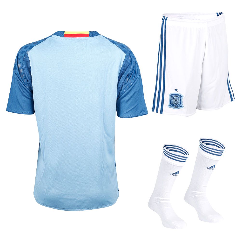 Conjunto 1ª España Eurocopa 2016 Portero Junior Azul - Fútbol Factory