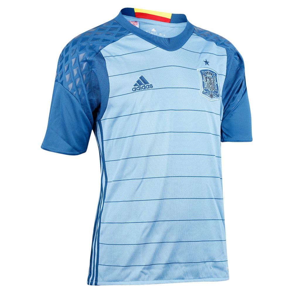Conjunto 1ª España Eurocopa 2016 Portero Junior Azul - Fútbol Factory