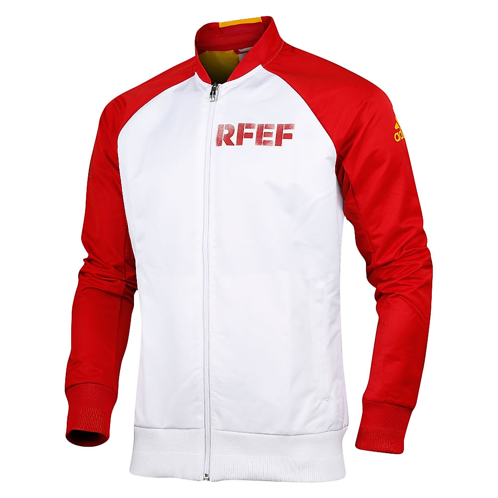 Chaqueta España Eurocopa 2016 RFEF Blanca Chaqueta España Eurocopa 2016 RFEF Blanca - Fútbol Factory