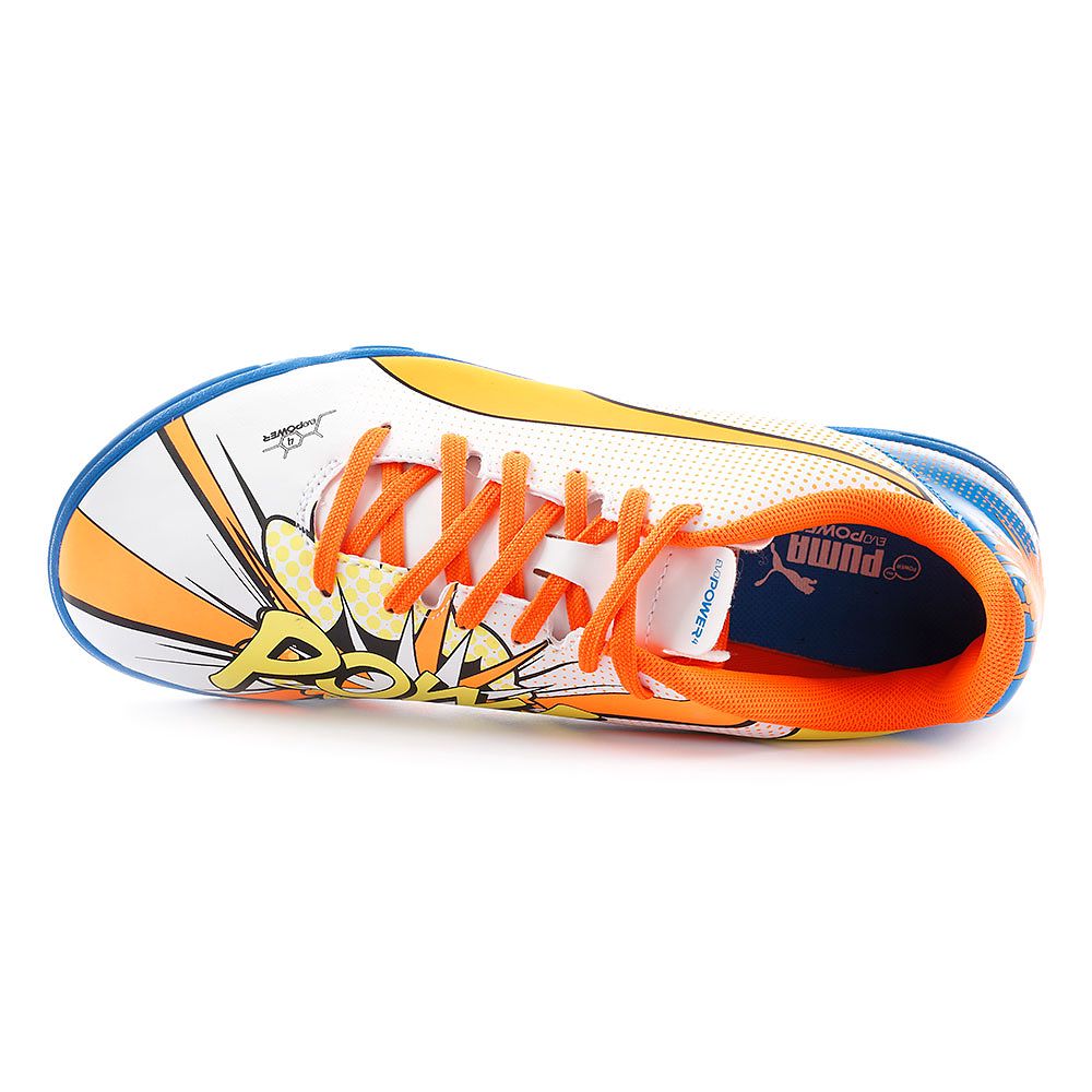 Botas de fútbol evoPOWER 4.2 POP Multitaco Junior Blanco - Fútbol Factory
