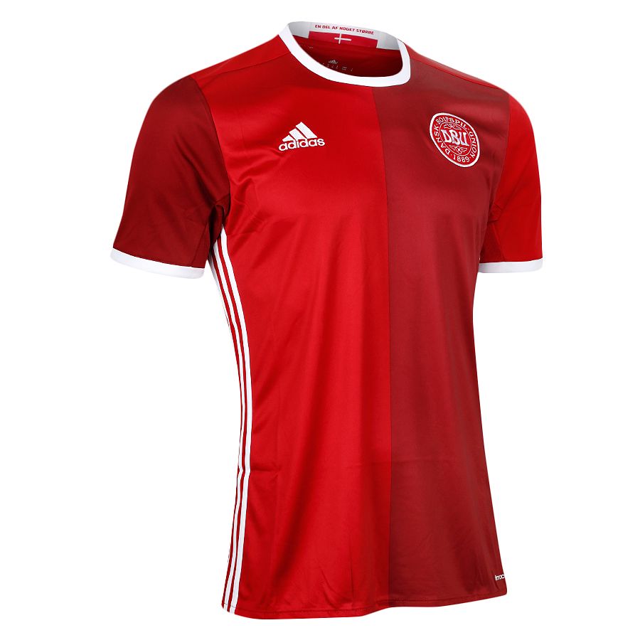 Camiseta 1ª Dinamarca Eurocopa 2016 Rojo - Fútbol Factory