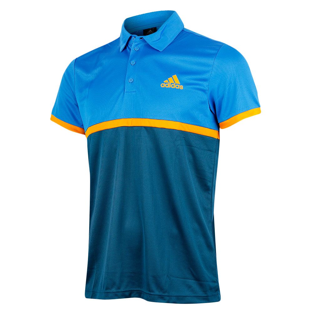 Polo Court Polo Azul Amarillo - Fútbol Factory