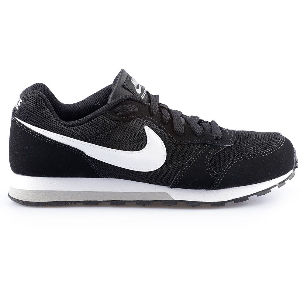Zapatillas MD Runner 2 Junior Negro Blanco - Fútbol Factory