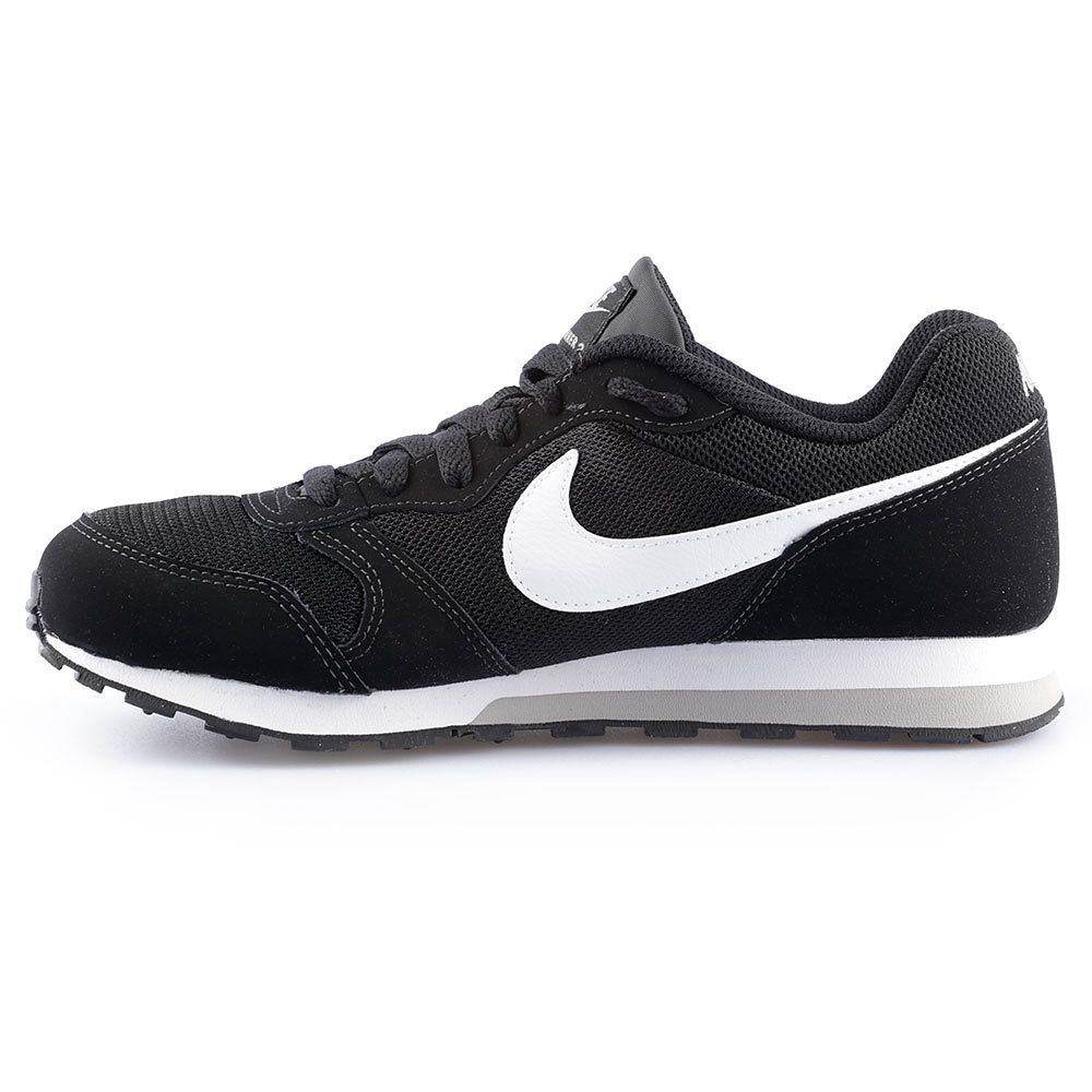 Zapatillas MD Runner 2 Junior Negro Blanco - Fútbol Factory