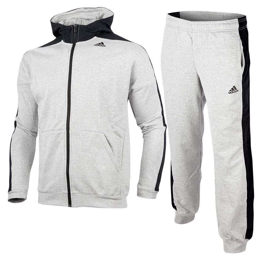 Chándal Hooded Jogger Gris Claro - Fútbol Factory