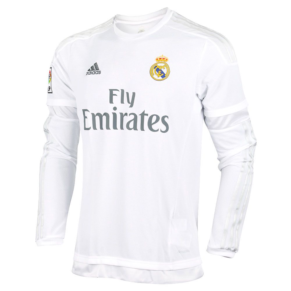 Camiseta 1ª Real Madrid 2015/2016 Manga Larga - Fútbol Factory