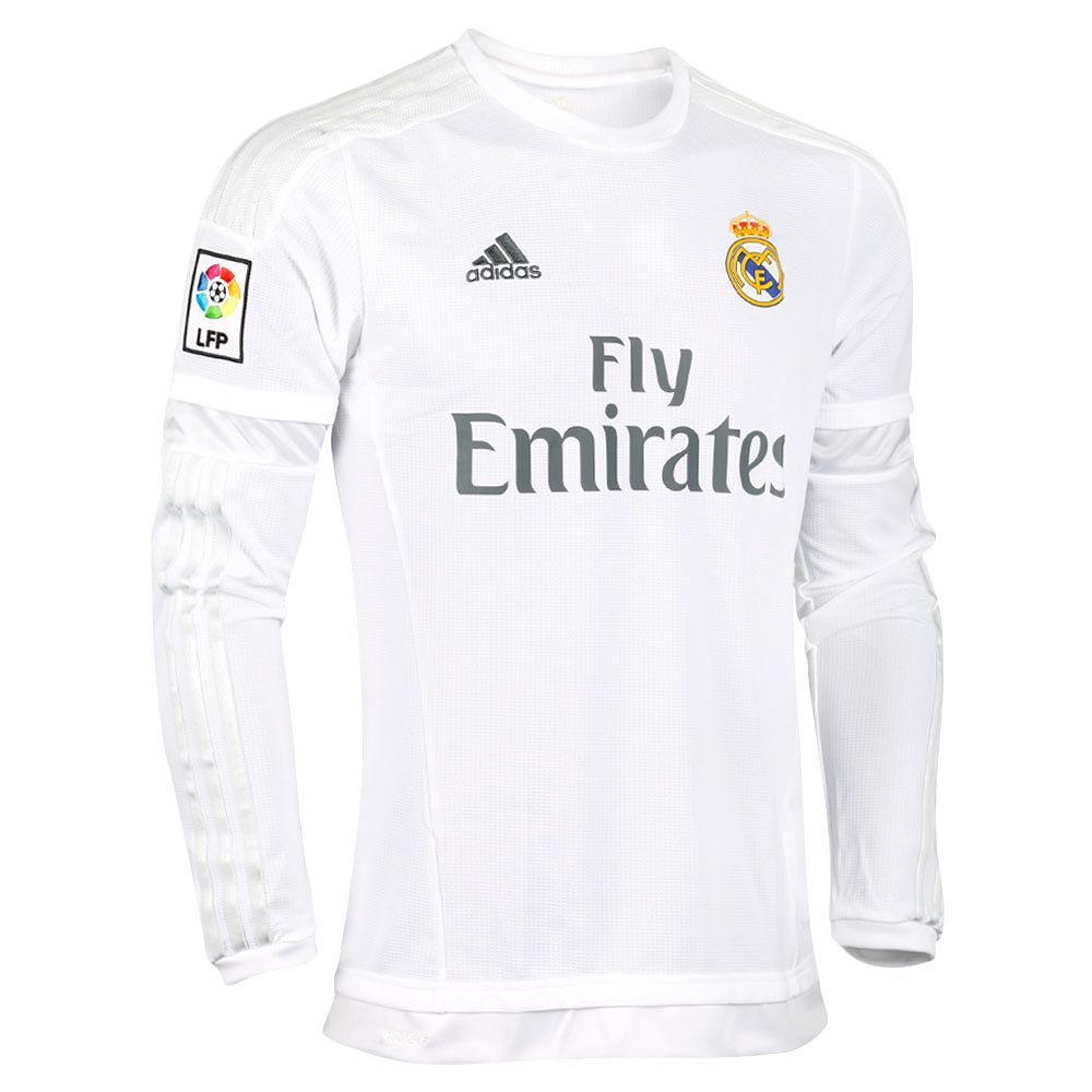 Camiseta 1ª Real Madrid 2015/2016 Manga Larga - Fútbol Factory