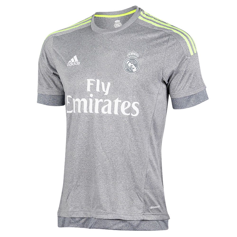 Camiseta 2ª Real Madrid 2015/2016 Gris - Fútbol Factory