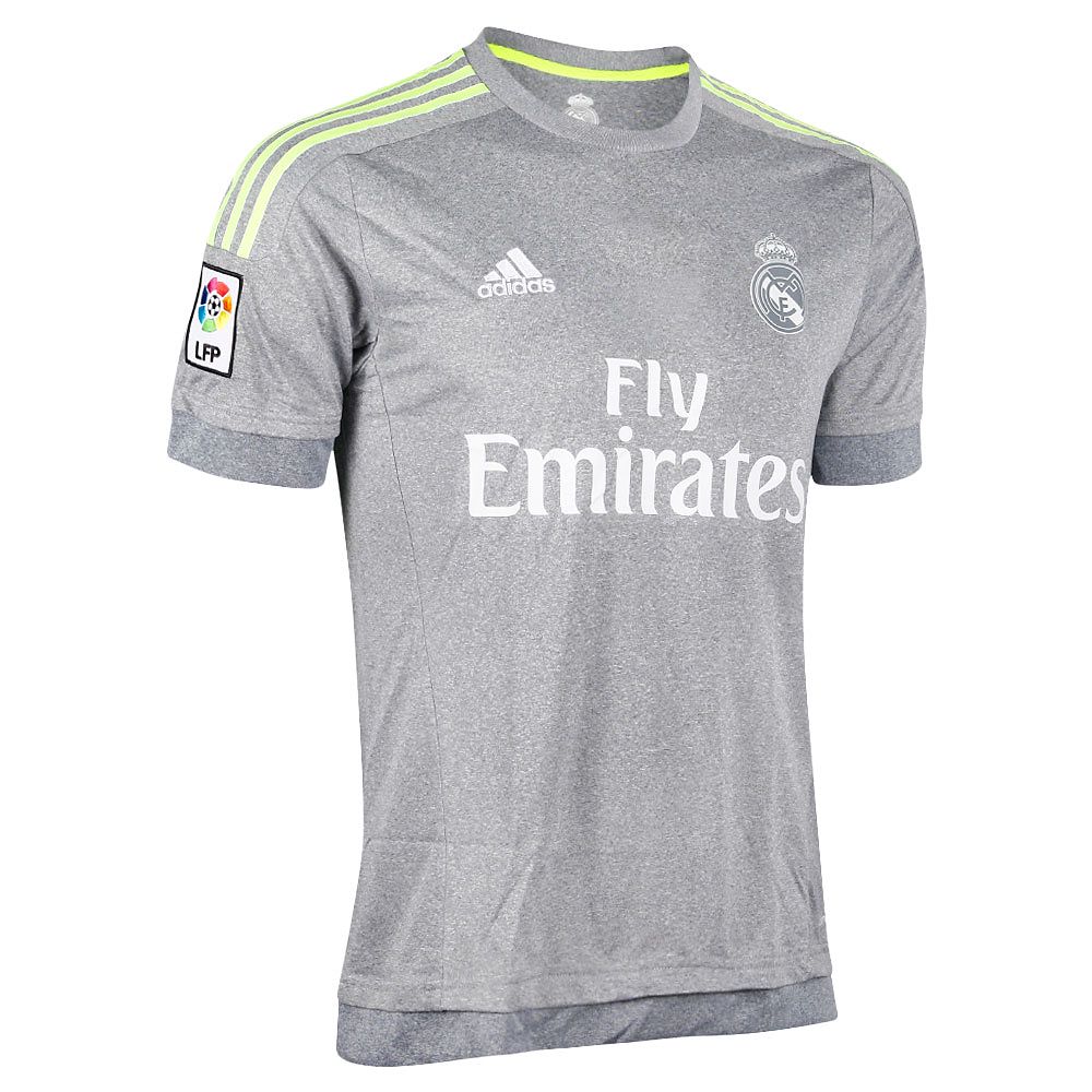 Camiseta 2ª Real Madrid 2015/2016 Gris - Fútbol Factory