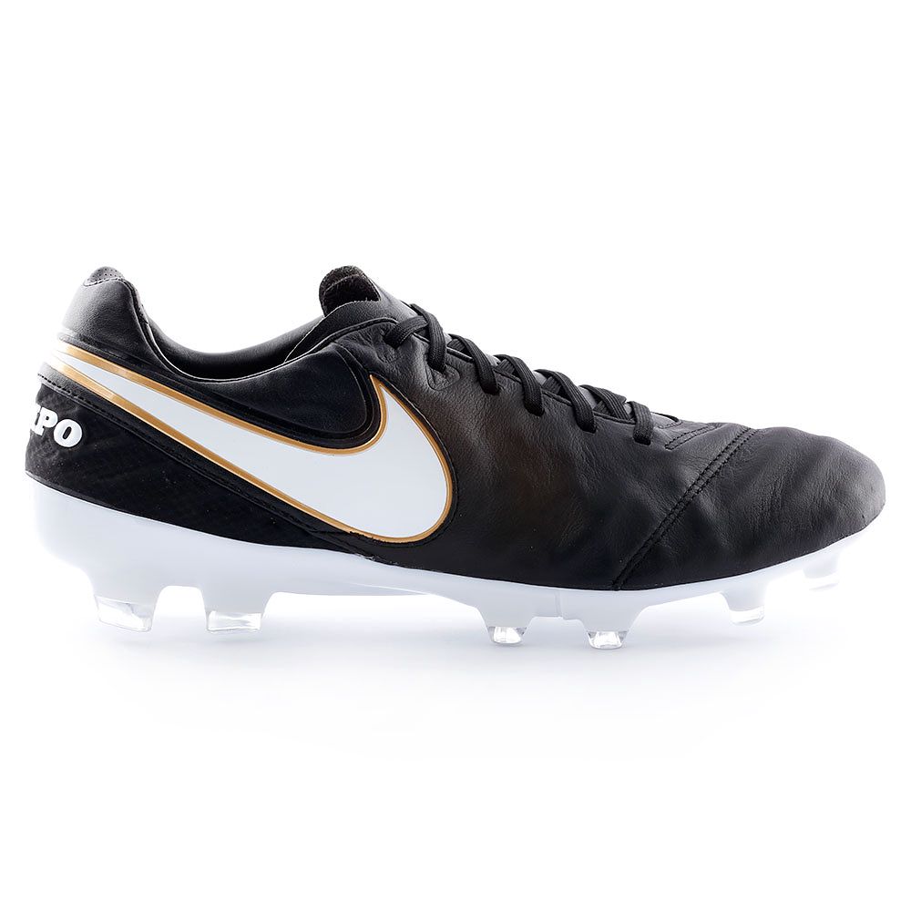 Botas de fútbol Tiempo Legacy II FG Negro - Fútbol Factory