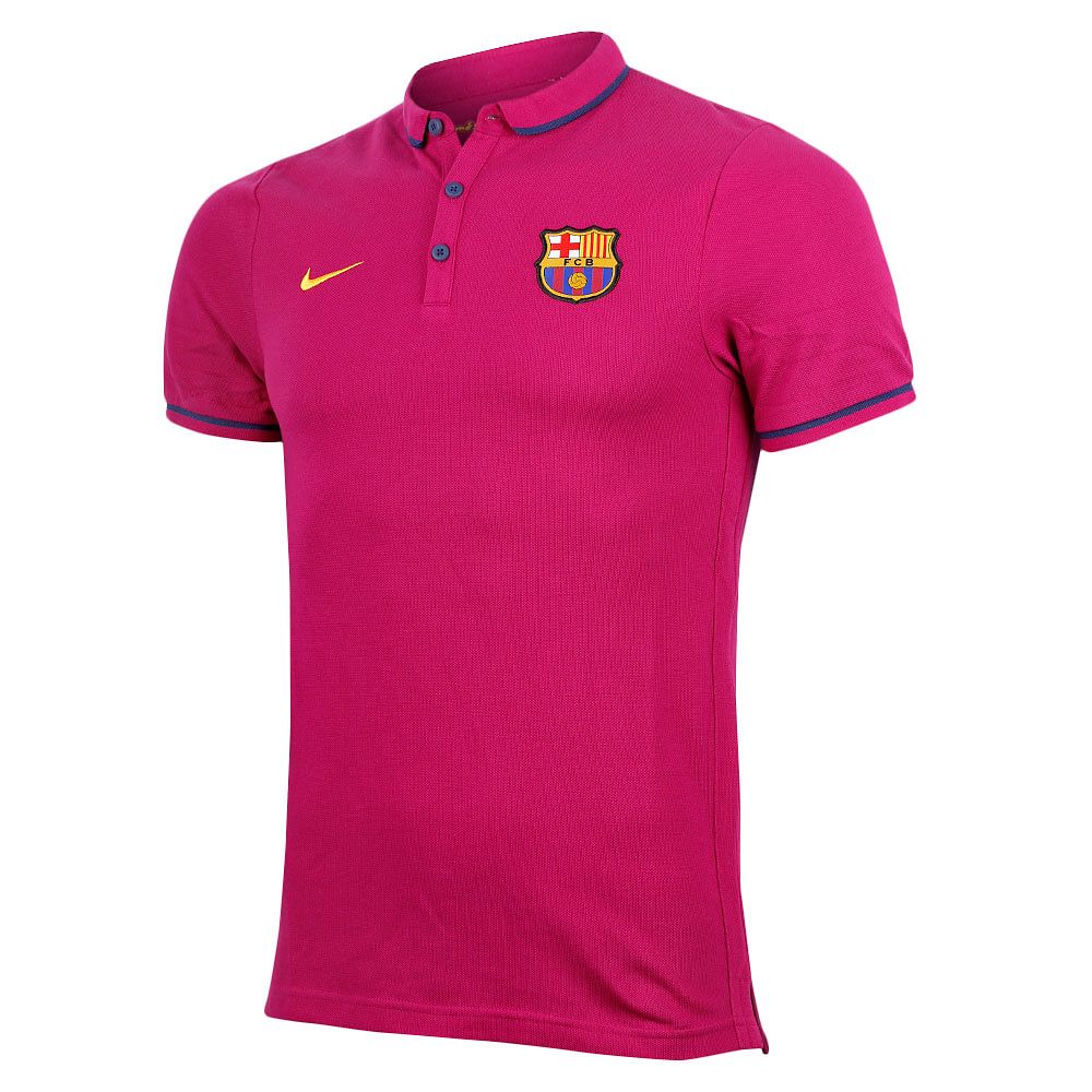 Polo FC Barcelona 2015/2016 Rojo  - Fútbol Factory