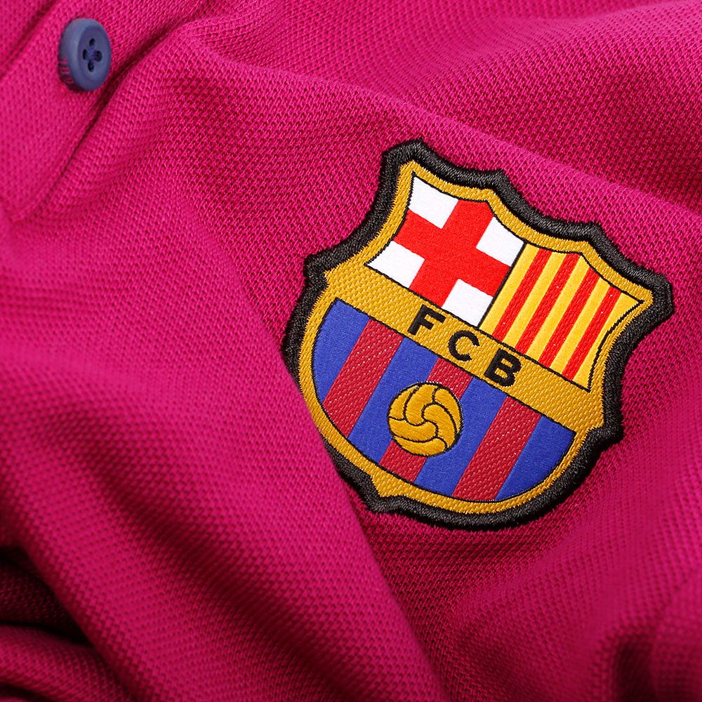 Polo FC Barcelona 2015/2016 Rojo  - Fútbol Factory