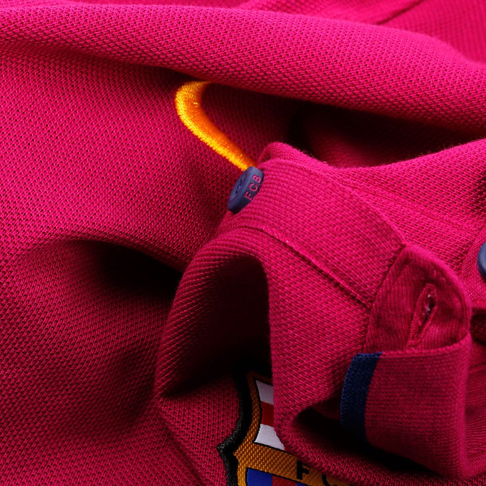 Polo FC Barcelona 2015/2016 Rojo  - Fútbol Factory