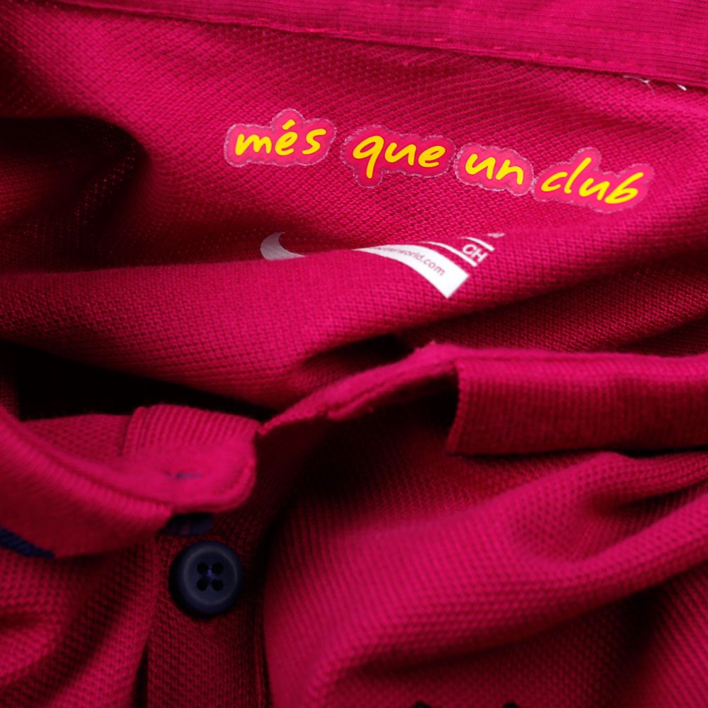 Polo FC Barcelona 2015/2016 Rojo  - Fútbol Factory