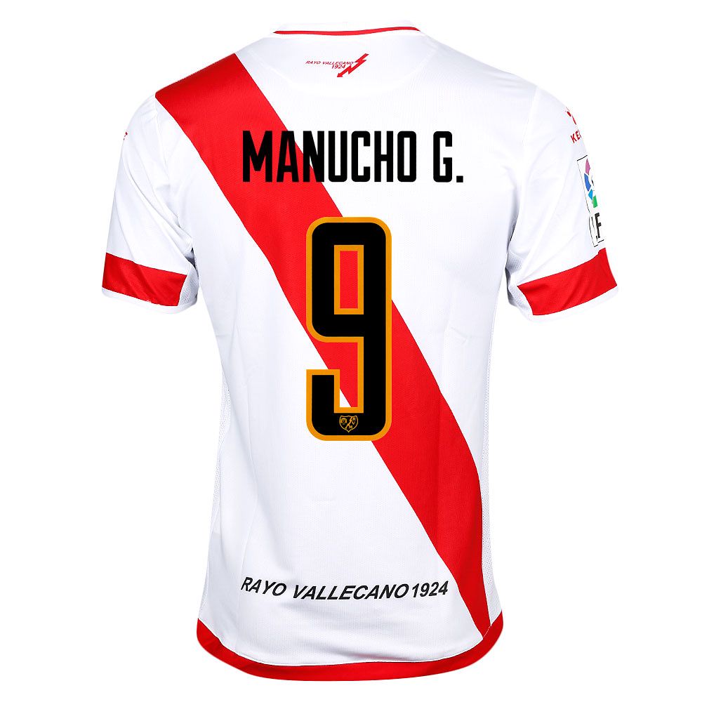 Camiseta 1ª Rayo Vallecano 2015/2016 Manucho Blanco - Fútbol Factory