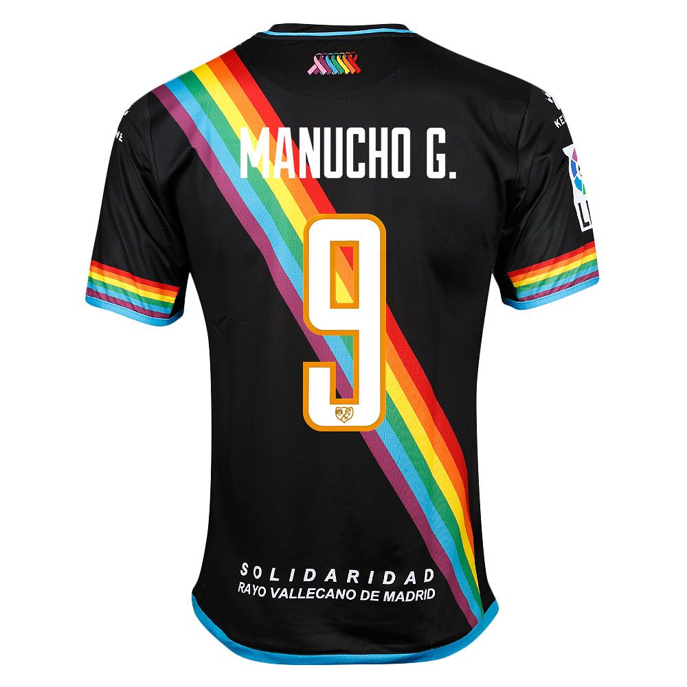 Camiseta 2ª Rayo Vallecano 2015/2016 Manucho Negro - Fútbol Factory