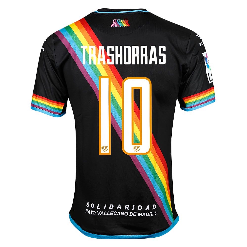 Camiseta 2ª Rayo Vallecano 2015/2016 Trashorras Negro - Fútbol Factory