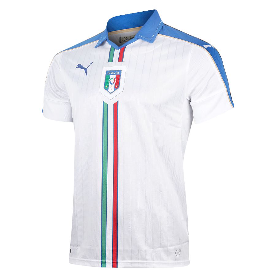 Camiseta 2ª Italia Eurocopa 2016 Blanco - Fútbol Factory