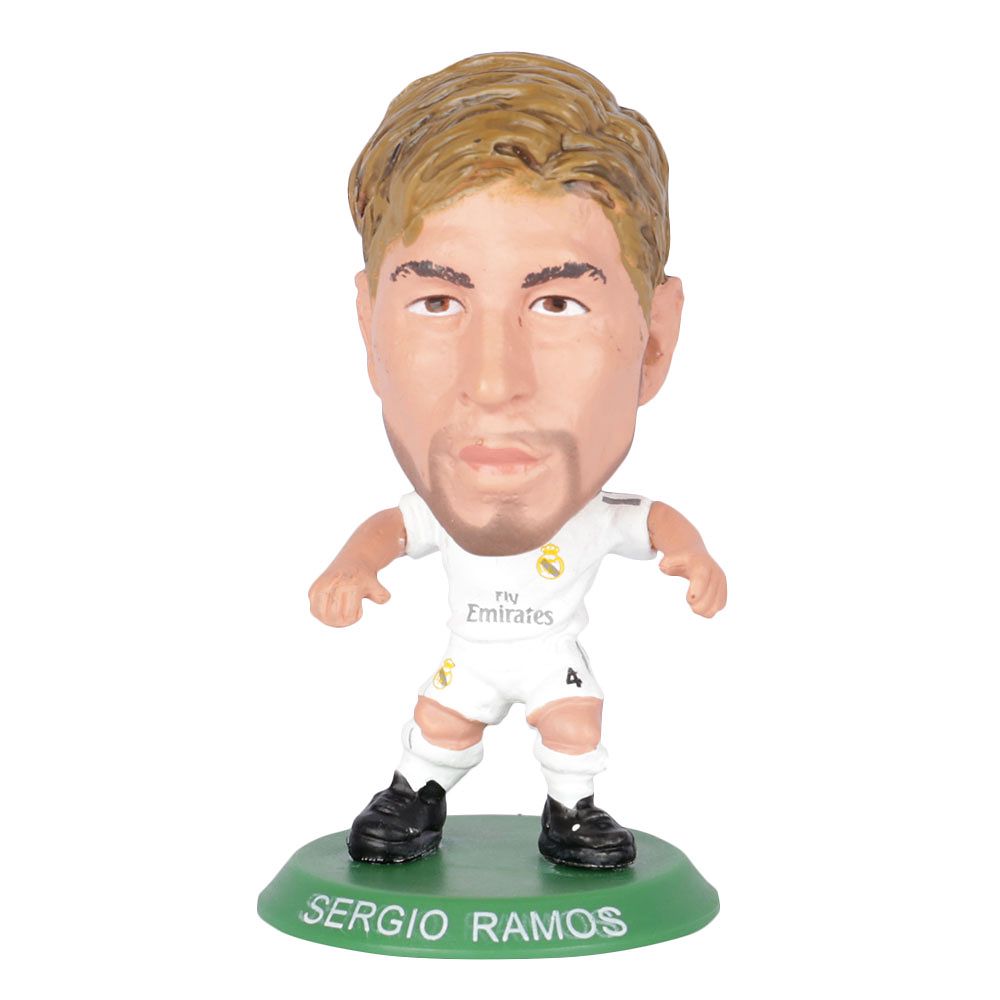 Muñeco Real Madrid Sergio Ramos Blanco - Fútbol Factory