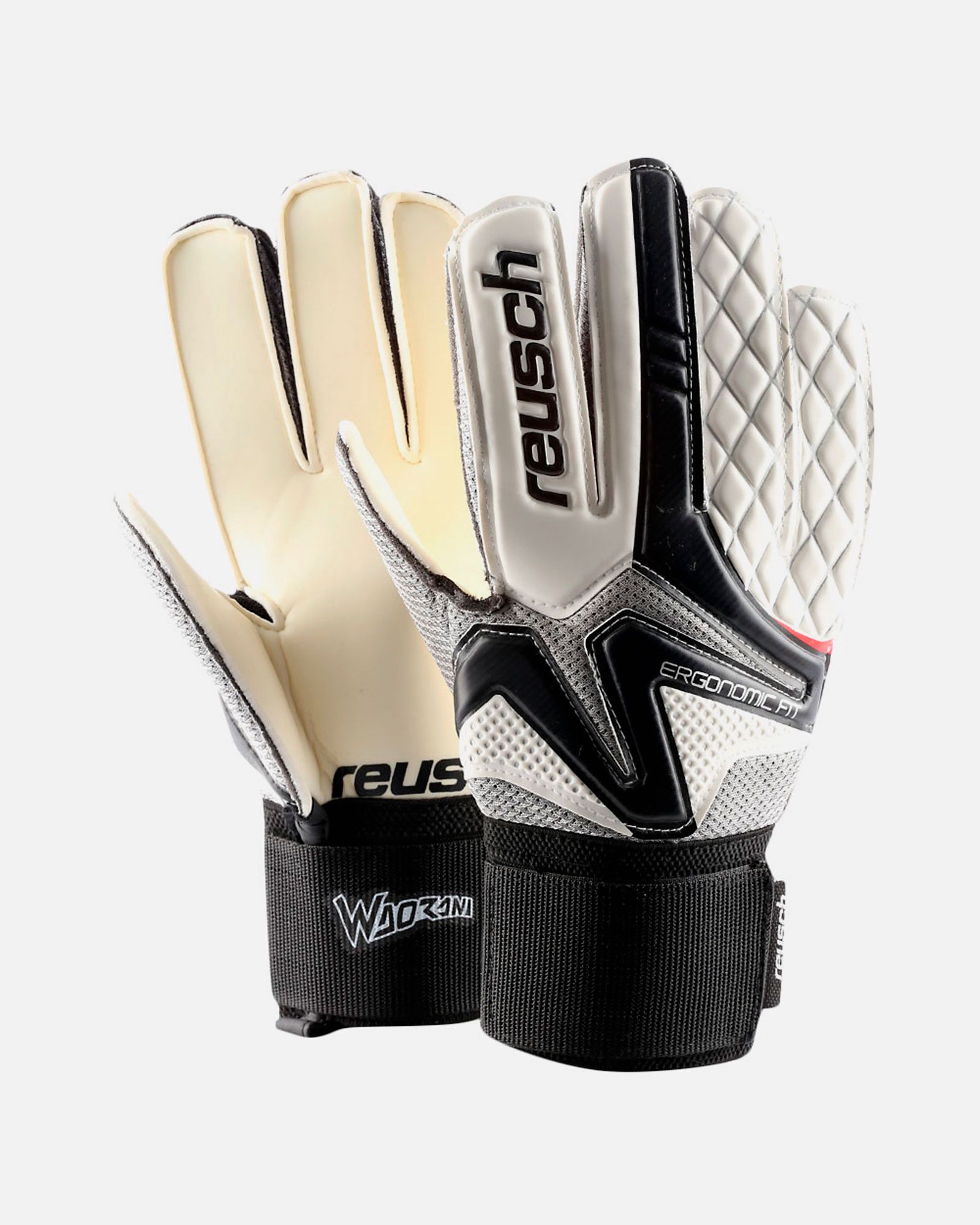 Guantes Waorani Negro Blanco - Fútbol Factory
