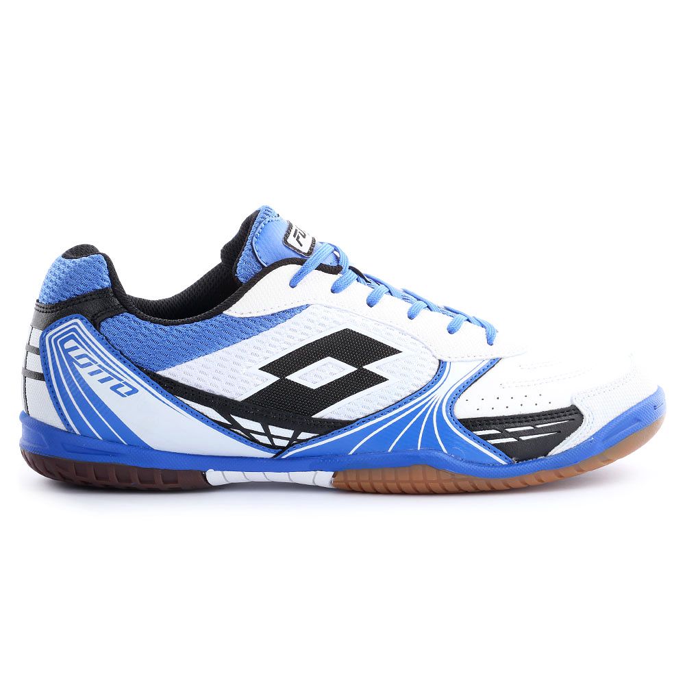 Zapatillas de Fútbol Sala Tacto 500 ID Blanco Azul - Fútbol Factory