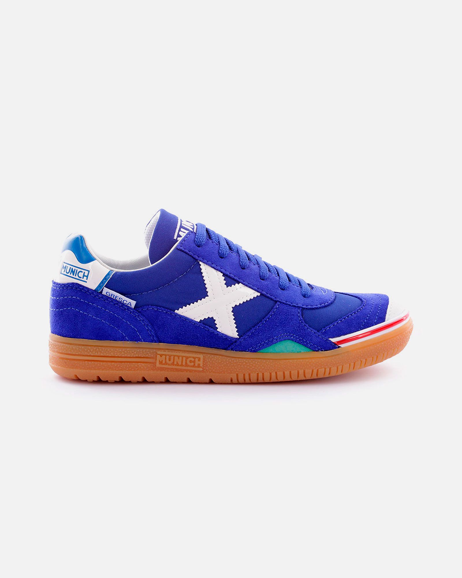 Zapatillas de Fútbol Sala Gresca IN Junior Azul - Fútbol Factory