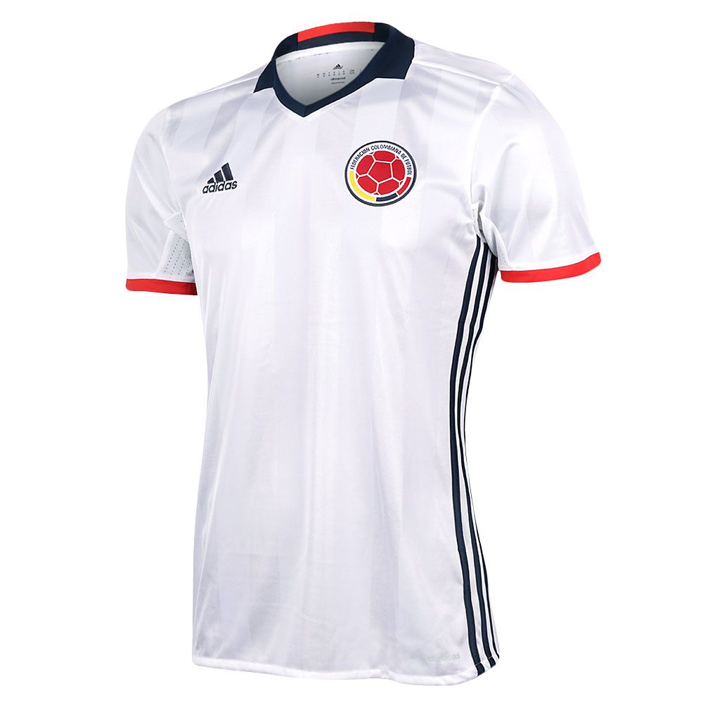 Camiseta 1ª Colombia 2016 Copa América Blanco - Fútbol Factory