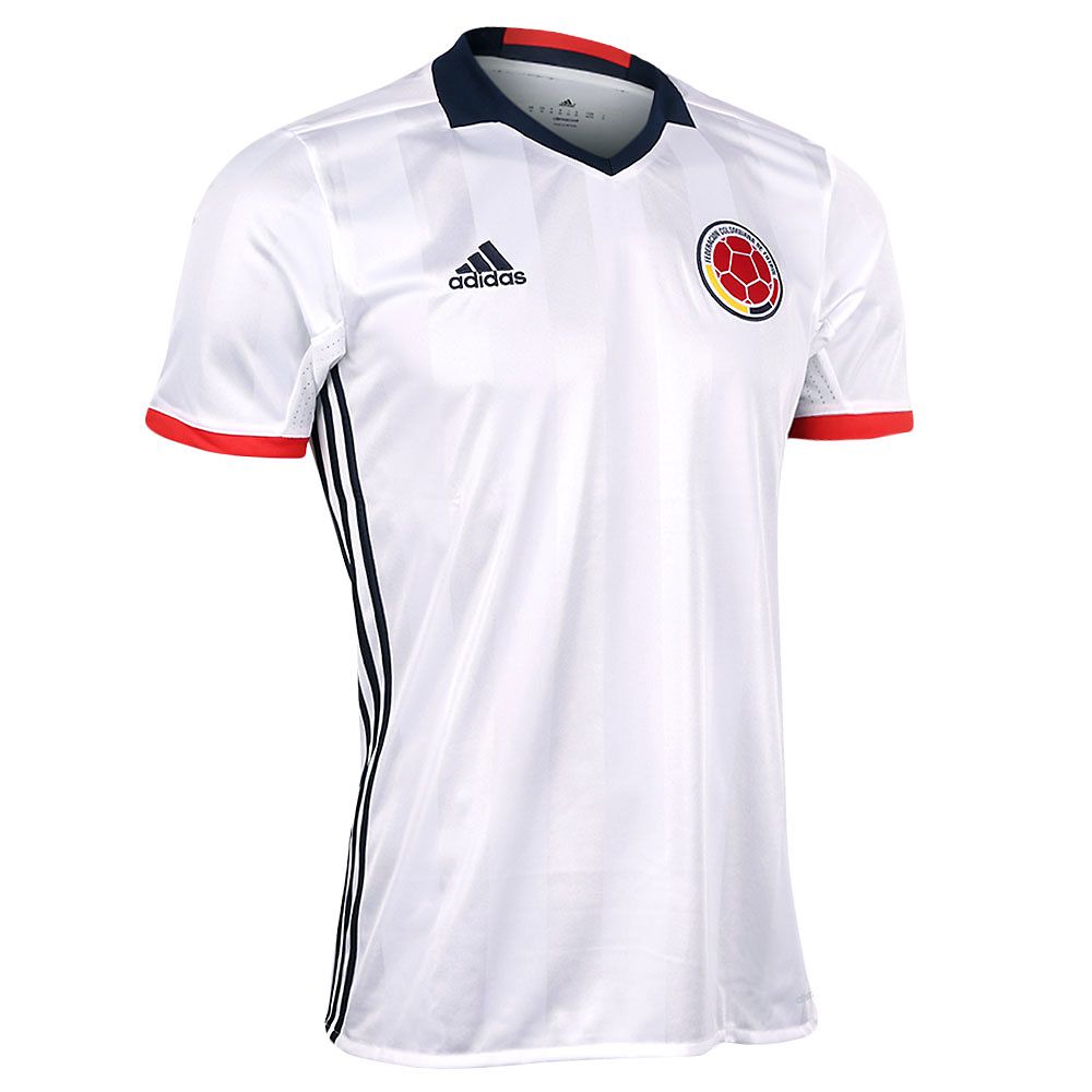 Camiseta 1ª Colombia 2016 Copa América Blanco - Fútbol Factory