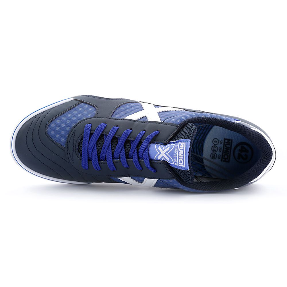 Zapatillas de Fútbol Sala G-3.5 X-Feel IN Azul Blanco - Fútbol Factory