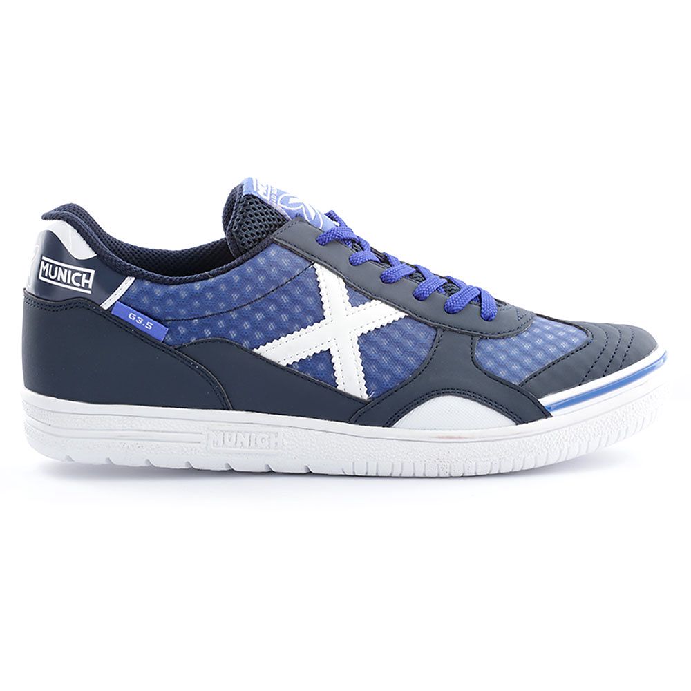 Zapatillas de Fútbol Sala G-3.5 X-Feel IN Azul Blanco - Fútbol Factory