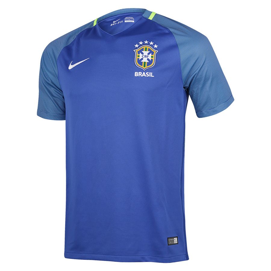 Camiseta 2ª Brasil Copa América 2016 Azul - Fútbol Factory