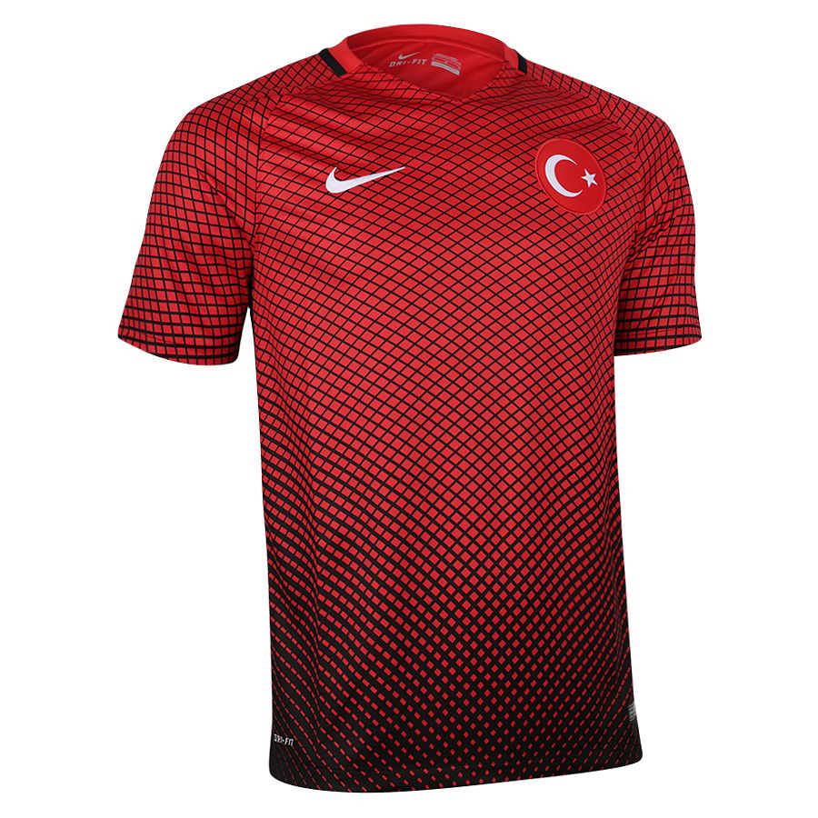 Camiseta 1ª Turquia Eurocopa 2016 Rojo - Fútbol Factory